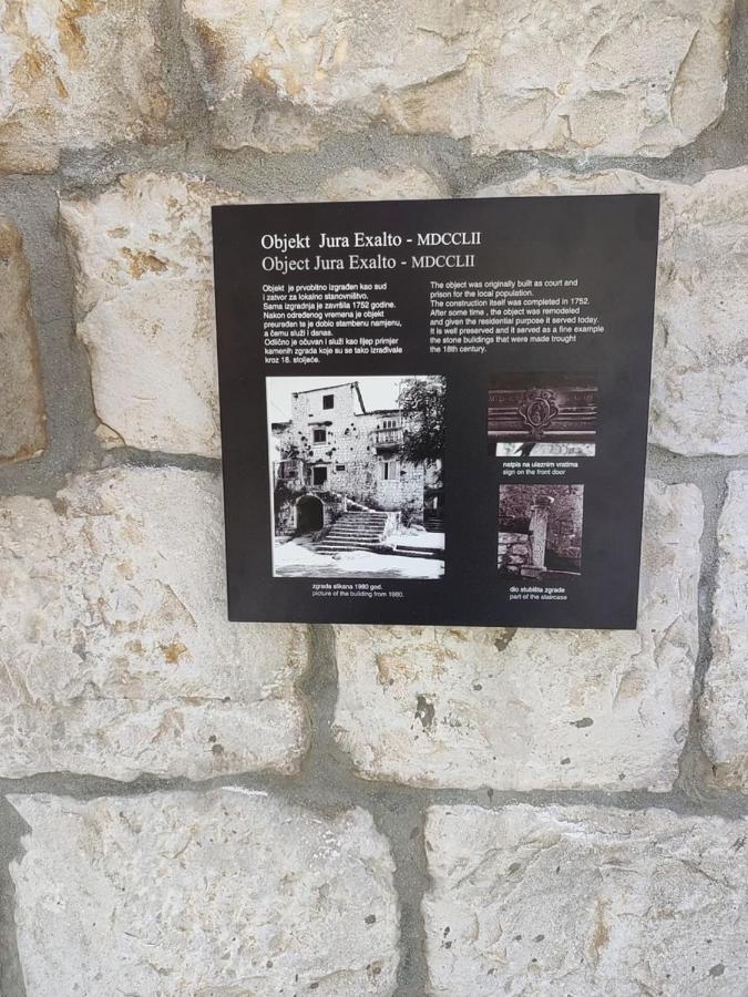 Studios Kadena Trogir - 18Th Century Stone House 外观 照片