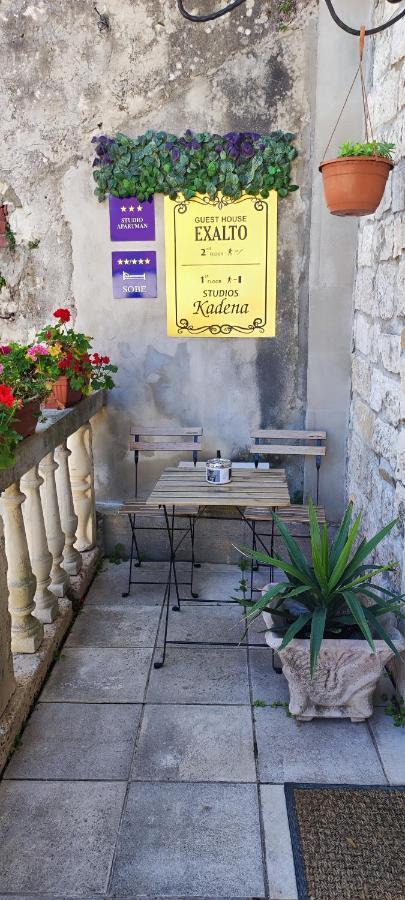 Studios Kadena Trogir - 18Th Century Stone House 外观 照片